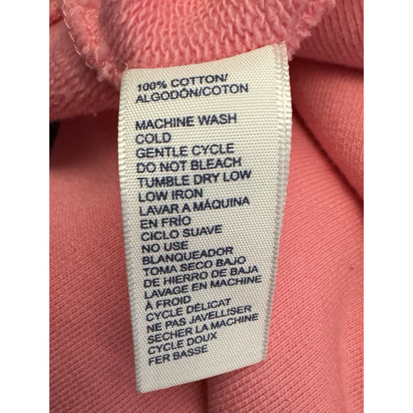 Rebecca Minkoff Evelyn Cotton Sweatshirt in Azalea Pink, Size M - Picture 8 of 8